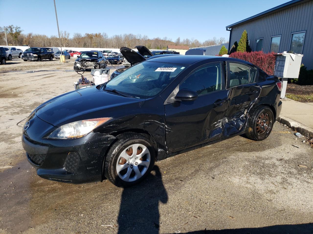 Lot #3008404178 2012 MAZDA 3 I