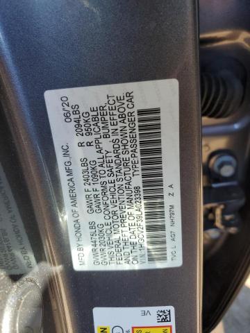 2020 HONDA ACCORD SPO - 1HGCV2F39LA023398
