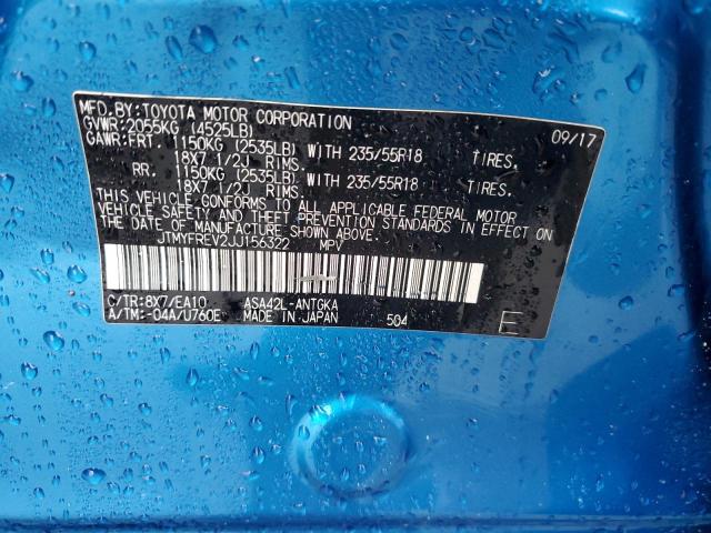 2018 TOYOTA RAV4 LIMIT - JTMYFREV2JJ156322