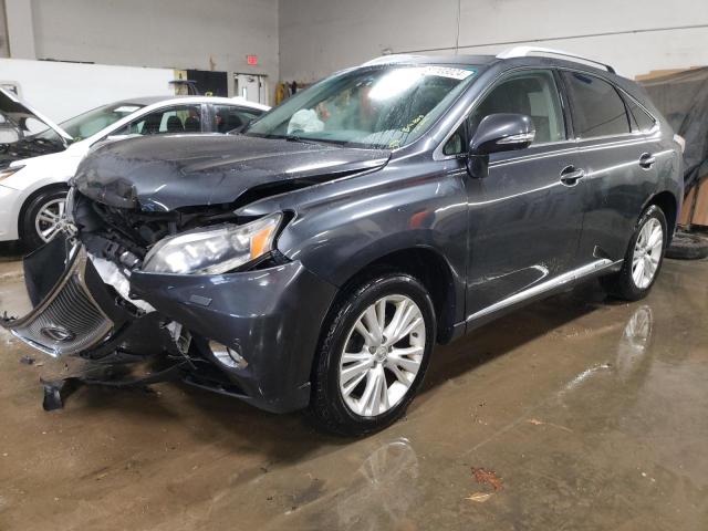 LEXUS RX 450H 2010 gray  hybrid engine JTJBC1BA9A2409581 photo #1