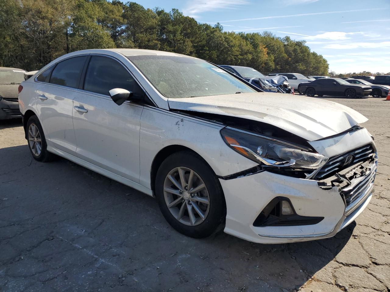 Lot #3030623087 2018 HYUNDAI SONATA SE