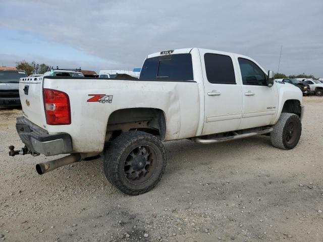 CHEVROLET SILVERADO 2014 white crew pic diesel 1GC1KYE84EF114633 photo #4