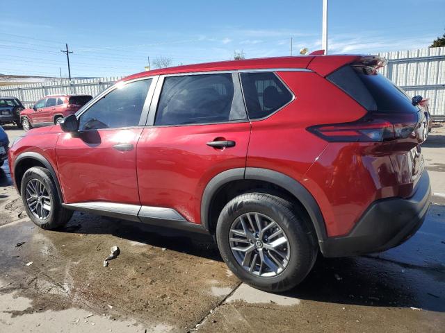 NISSAN ROGUE S 2021 red  gas 5N1AT3AB4MC833801 photo #3