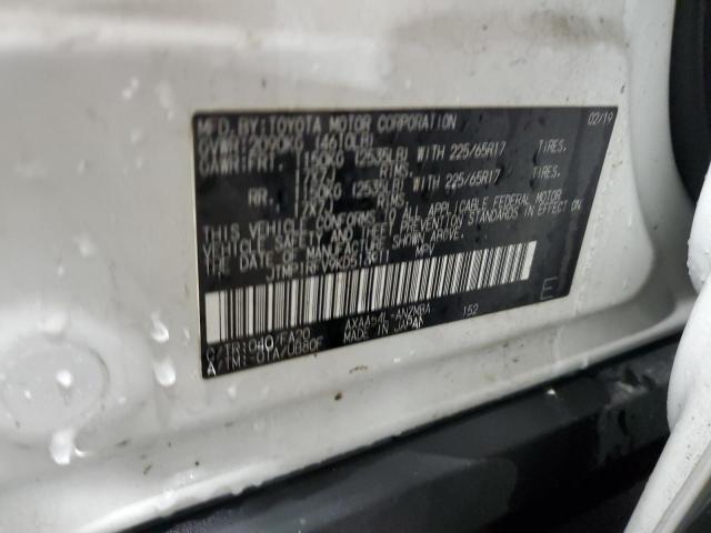 2019 TOYOTA RAV4 XLE - JTMP1RFV9KD513911