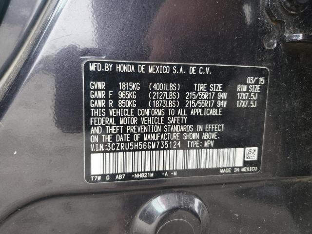 2016 HONDA 1100 3CZRU5H56GM735124