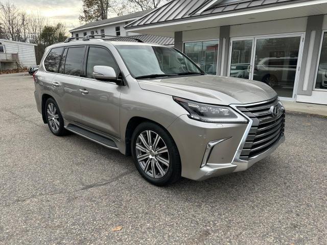 LEXUS LX 570 2017 gold 4dr spor gas JTJHY7AX9H4229956 photo #1