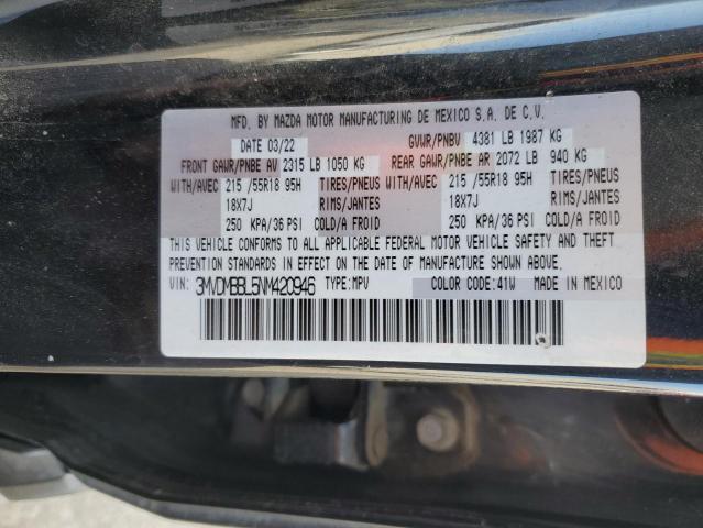 VIN 3MVDMBBL5NM420946 2022 MAZDA CX30 no.14