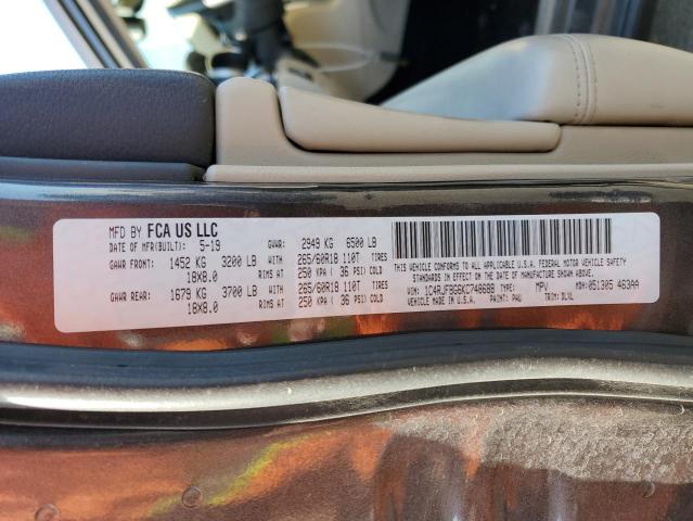 VIN 1C4RJFBG6KC748688 2019 JEEP GRAND CHEROKEE no.14