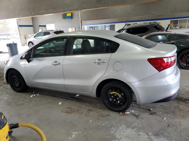 KIA RIO LX 2016 silver  gas KNADM4A34G6560436 photo #3