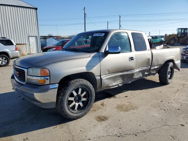 GMC NEW SIERRA 1999 gold 3dr ext gas 2GTEK19T7X1507401 photo #1