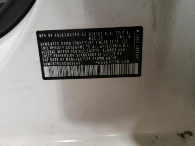 2019 VOLKSWAGEN JETTA S - 3VWC57BU9KM085585