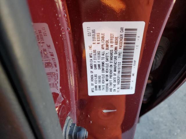 2017 HONDA ACCORD SPO 1HGCR2F11HA157753