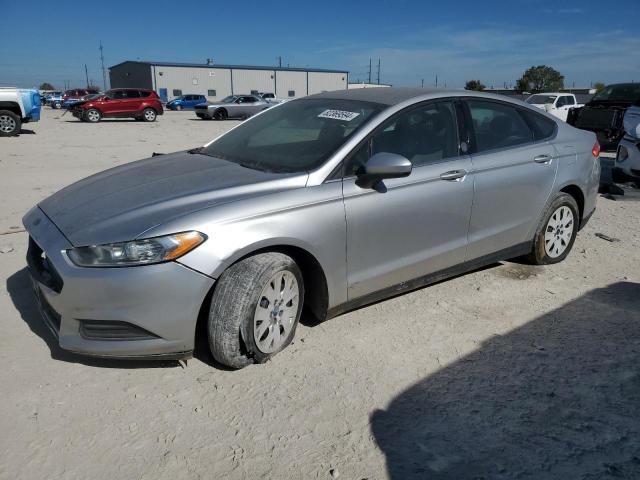 FORD FUSION S 2013 silver sedan 4d gas 3FA6P0G71DR370541 photo #1