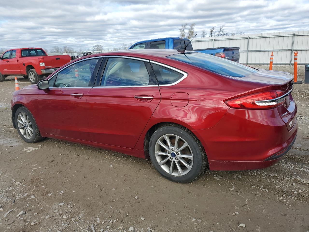 Lot #3028632924 2017 FORD FUSION SE