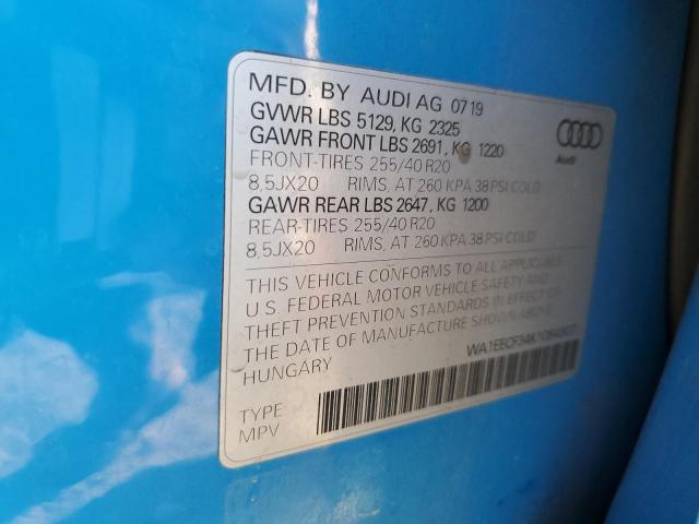 2019 AUDI Q3 PREMIUM - WA1EECF34K1084907