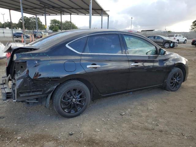 NISSAN SENTRA S 2018 black  gas 3N1AB7AP3JY261300 photo #4