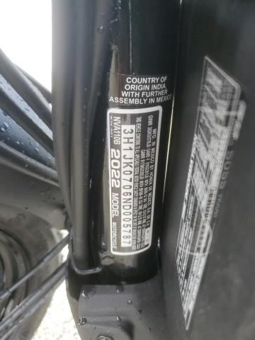 2022 HONDA NVA110 B 3H1JK0706ND005787