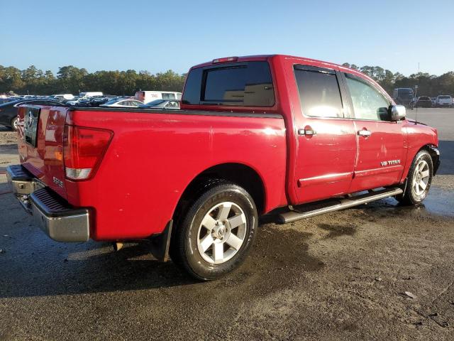 NISSAN TITAN XE 2005 red  gas 1N6AA07A65N514409 photo #4