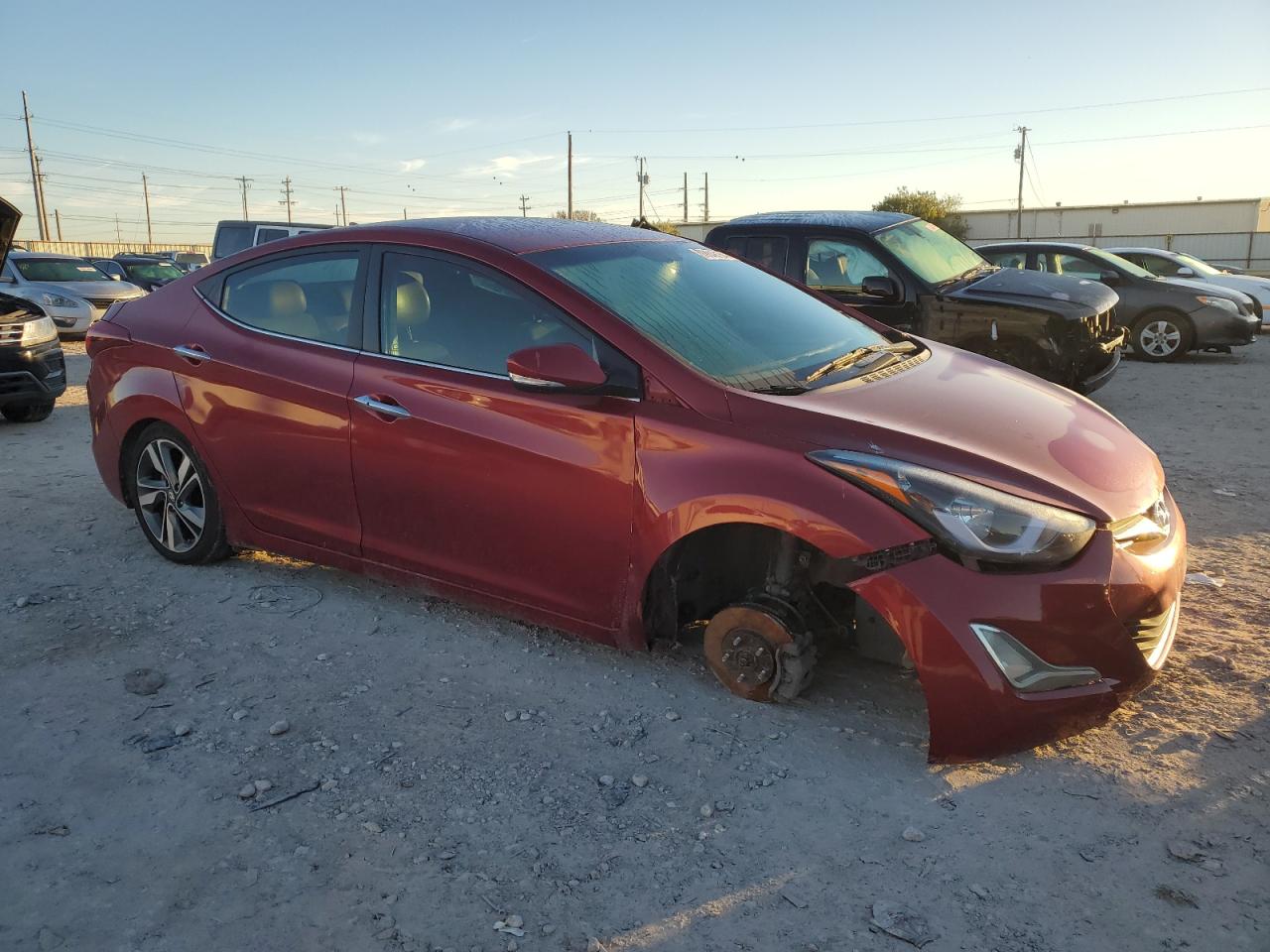 Lot #2969755279 2016 HYUNDAI ELANTRA SE