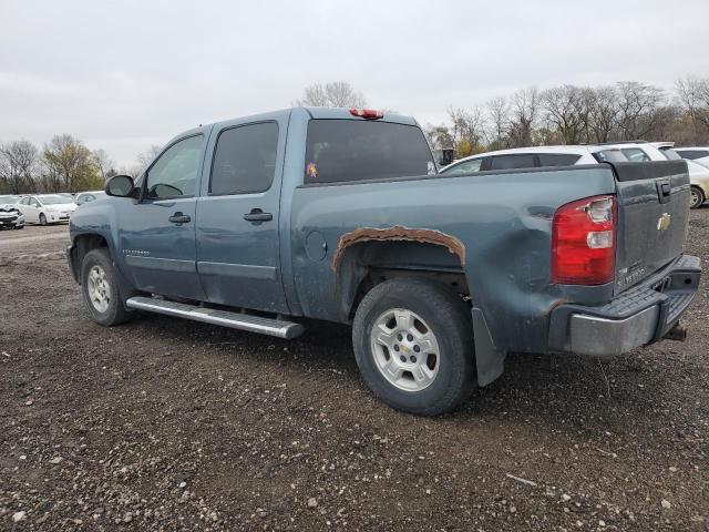 CHEVROLET SILVERADO 2008 blue  gas 3GCEK13378G133874 photo #3