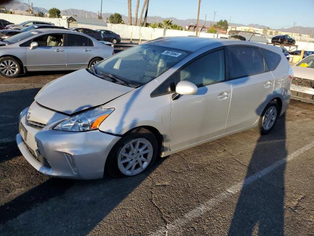 TOYOTA PRIUS V 2013 silver  hybrid engine JTDZN3EU1D3235792 photo #1