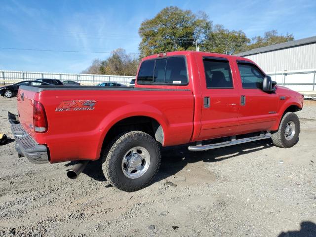 FORD F250 SUPER 2003 red  diesel 1FTNW21F53EA25891 photo #4