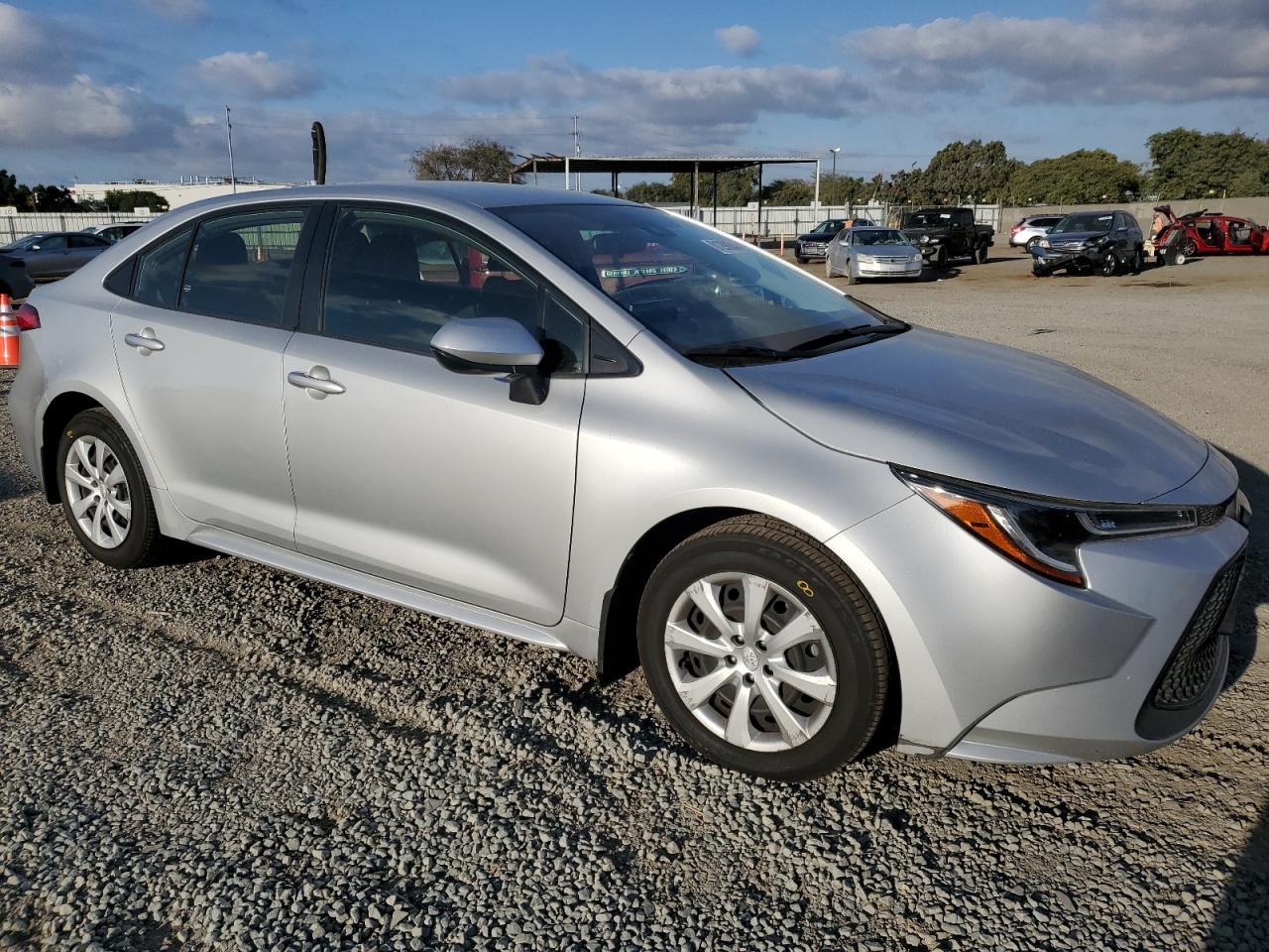 Lot #3050336909 2021 TOYOTA COROLLA LE