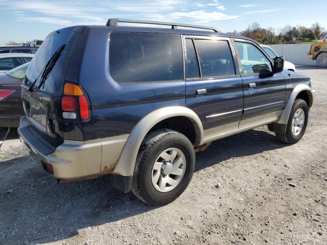 MITSUBISHI MONTERO SP 2002 blue  gas JA4MT31R02P013455 photo #4