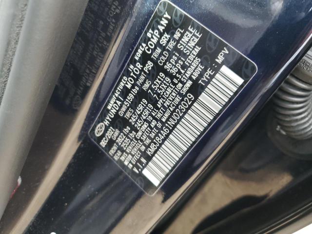 2022 HYUNDAI NEXO LIMIT KM8J84A61NU023029