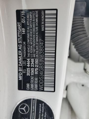 2018 MERCEDES-BENZ CLA 250 4M - WDDSJ4GB5JN638047