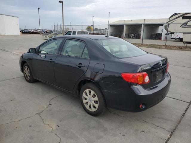 TOYOTA COROLLA BA 2009 black  gas JTDBL40E399091860 photo #3