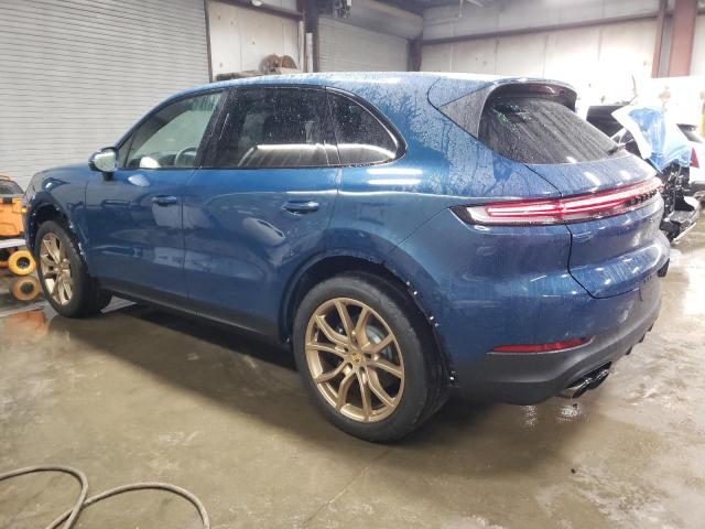 PORSCHE CAYENNE 2024 blue  gas WP1AA2AY1RDA13085 photo #3