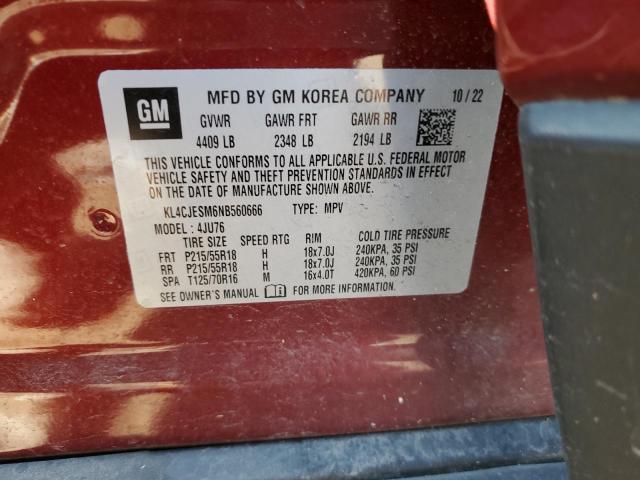 2022 BUICK ENCORE PRE - KL4CJESM6NB560666
