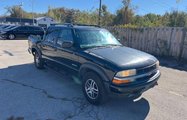 CHEVROLET S TRUCK S1 2004 black crew pic gas 1GCDT13X24K119508 photo #1