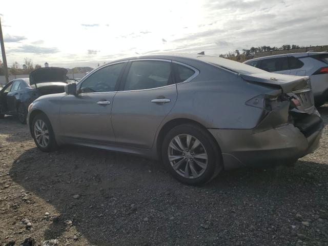 INFINITI M37 X 2013 gray  gas JN1BY1AR9DM603082 photo #3