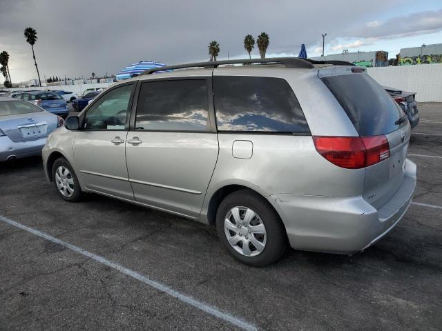 TOYOTA SIENNA CE 2004 silver  gas 5TDZA23CX4S082876 photo #3