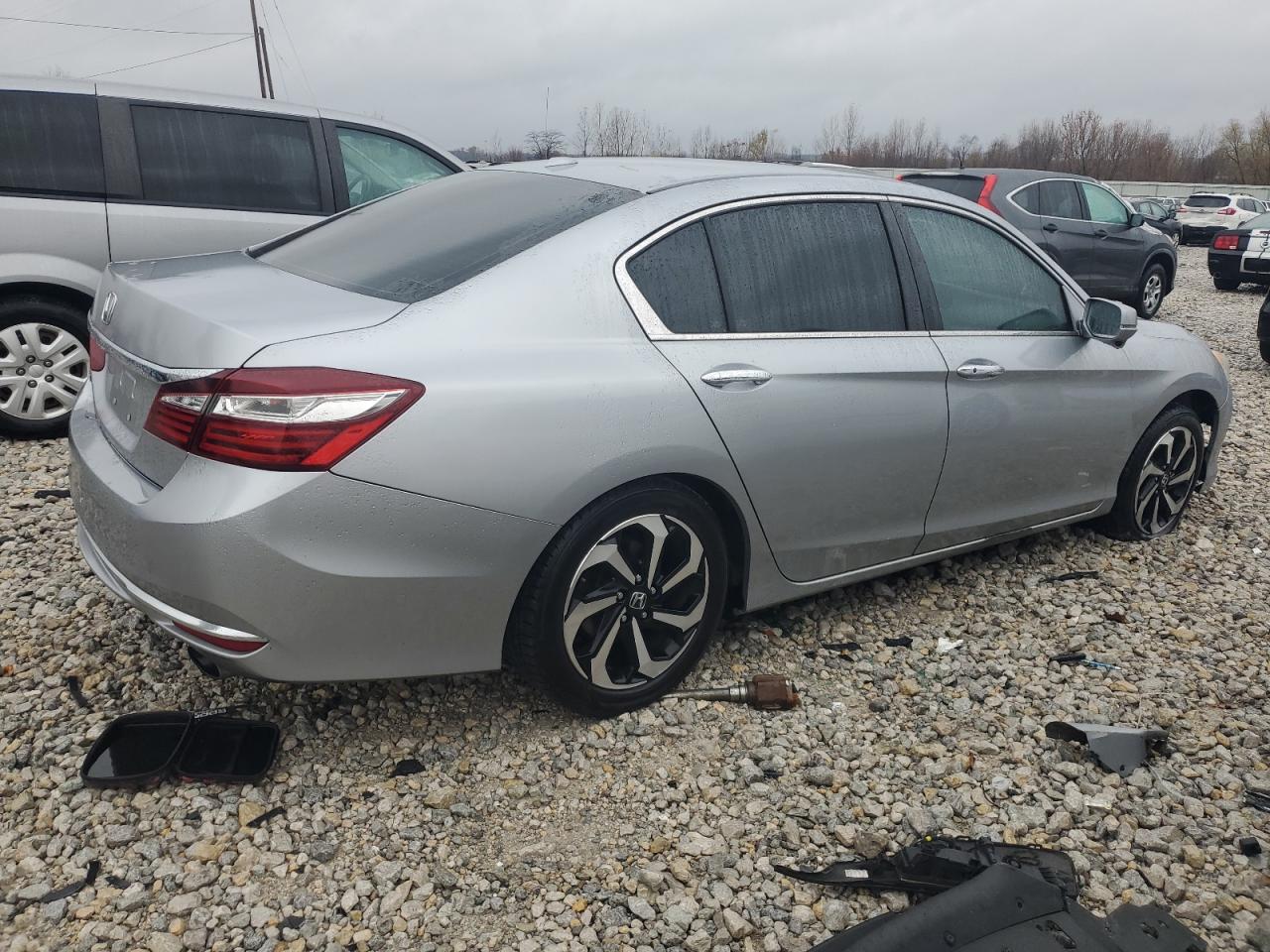 Lot #2993234435 2017 HONDA ACCORD EXL