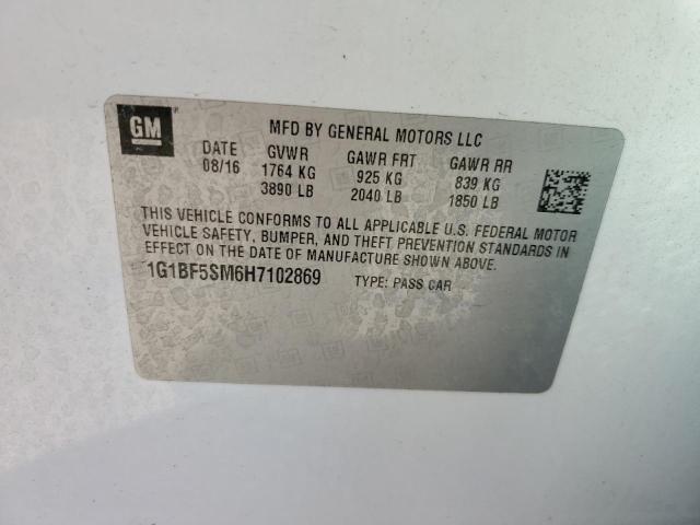 2017 CHEVROLET CRUZE PREM - 1G1BF5SM6H7102869