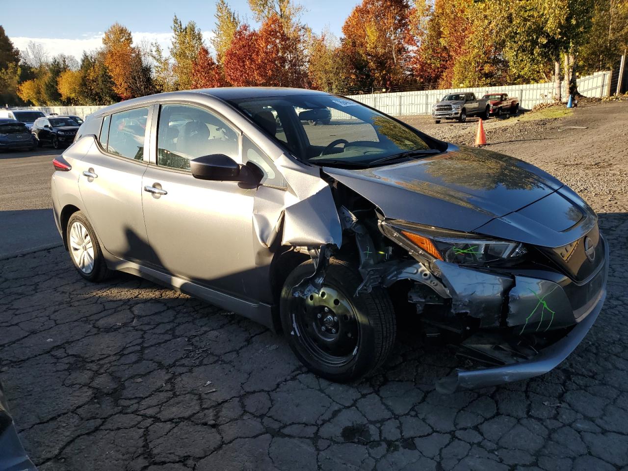 Lot #2960251748 2023 NISSAN LEAF S