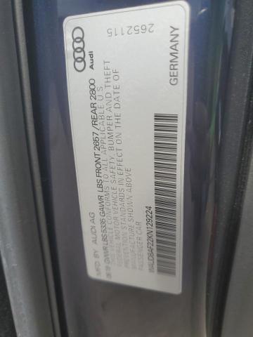 2019 AUDI A6 PREMIUM - WAUD8AF22KN129224