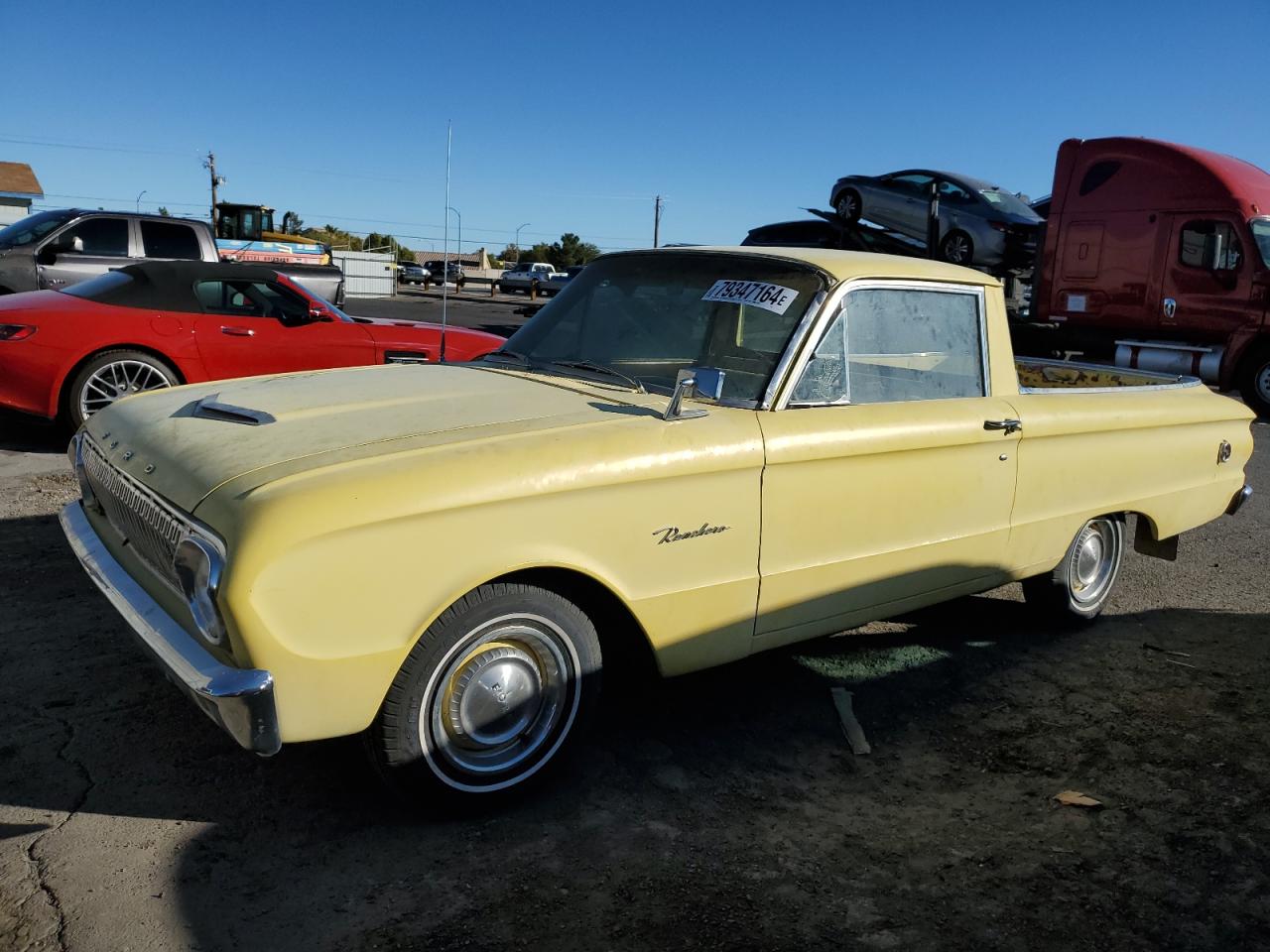 Lot #3024677613 1962 FORD RANCHERO