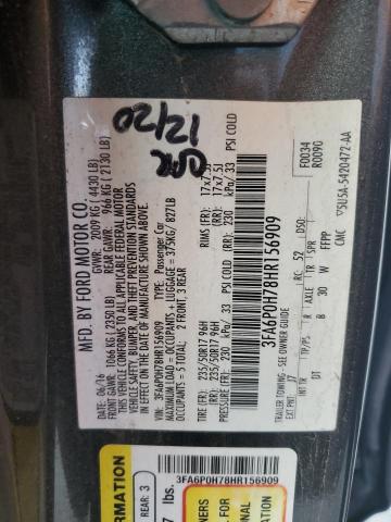 2017 FORD FUSION SE - 3FA6P0H78HR156909