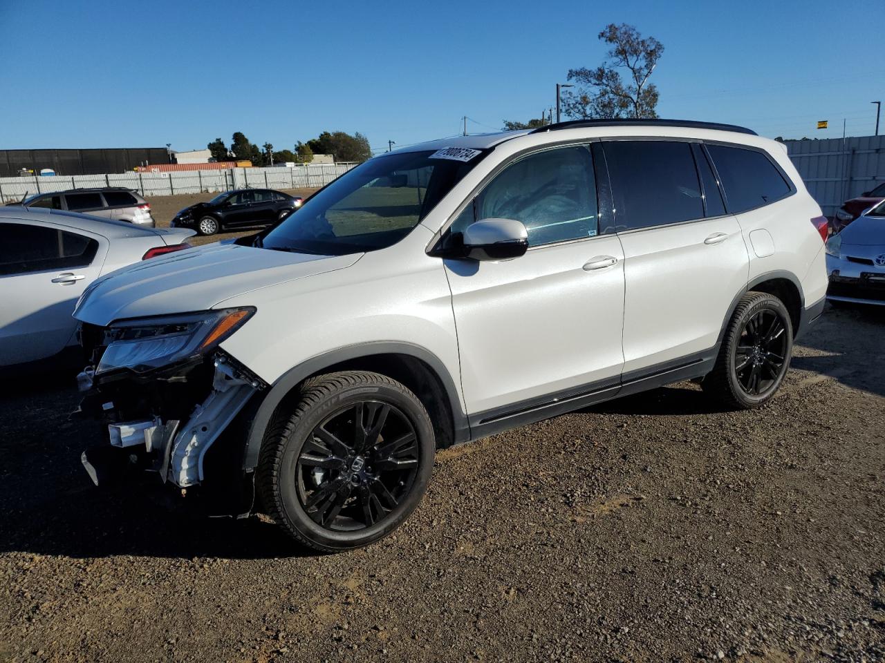 5FNYF6H72MB028606 HONDA PILOT BLAC 2021
