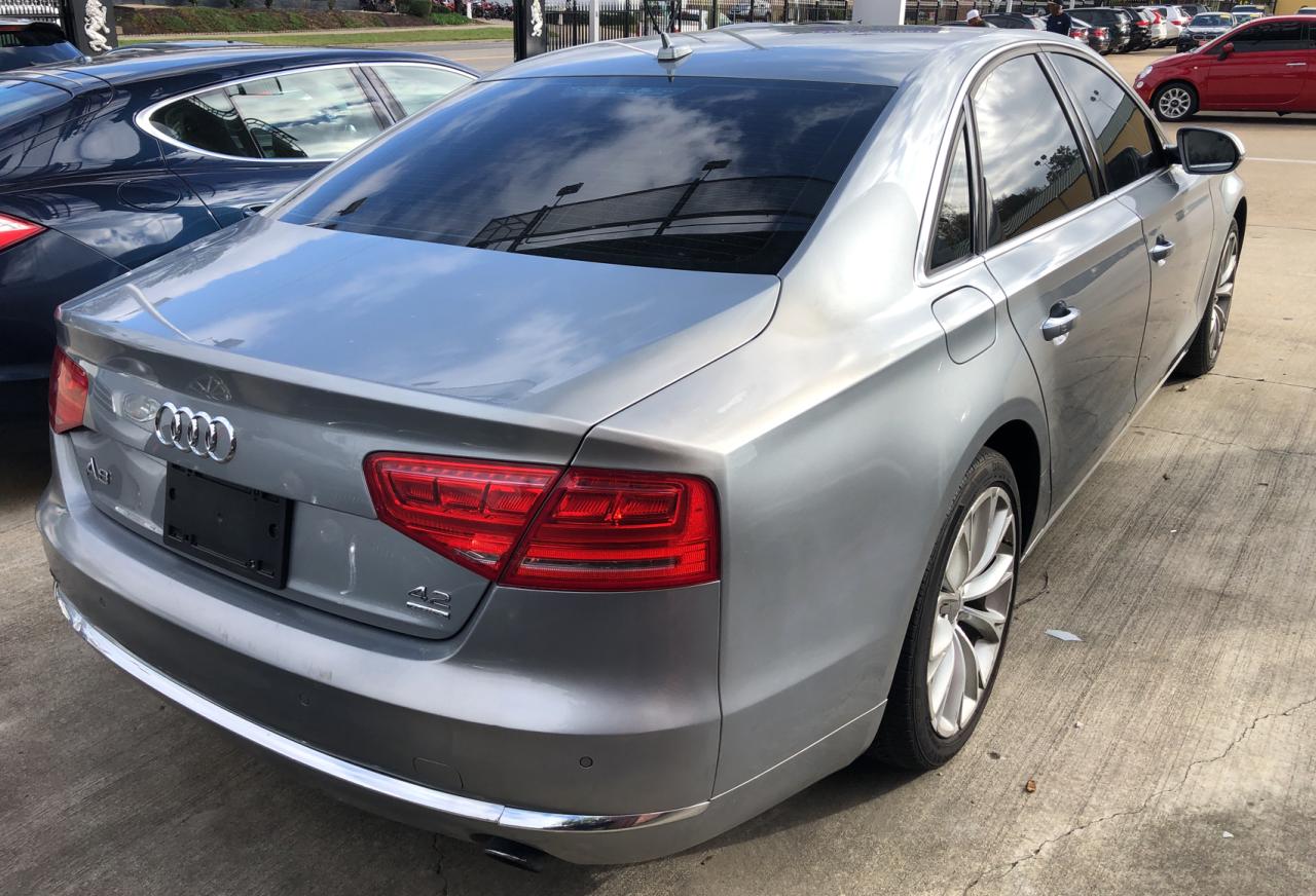 Lot #2962303006 2012 AUDI A8 QUATTRO