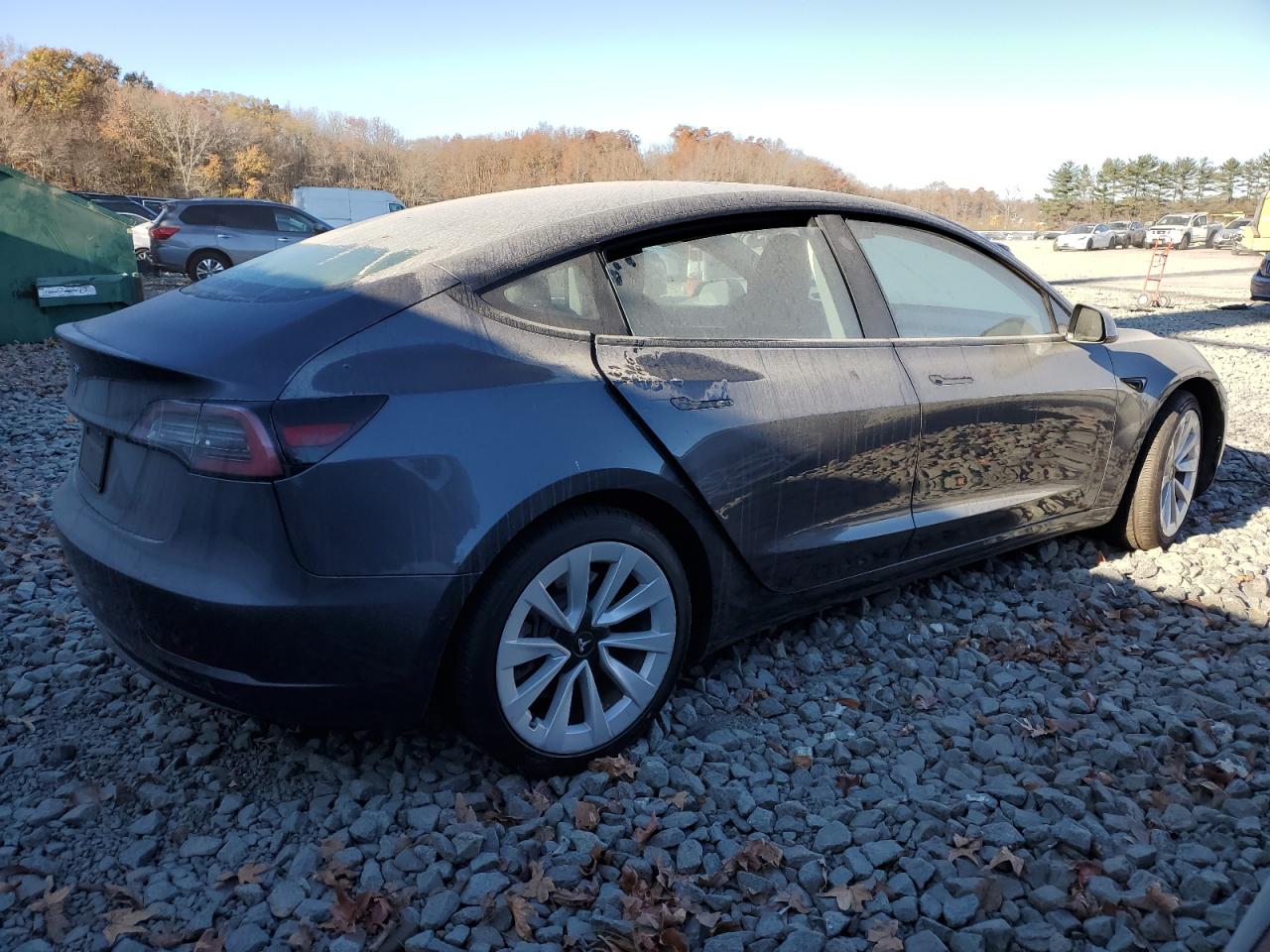 Lot #2971626708 2022 TESLA MODEL 3