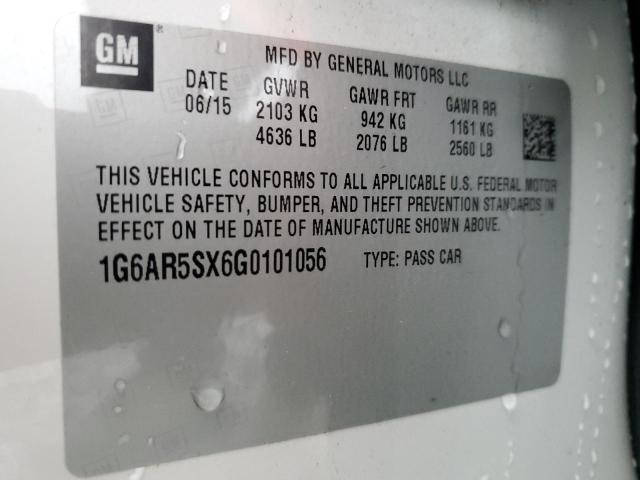 2016 CADILLAC CTS LUXURY - 1G6AR5SX6G0101056