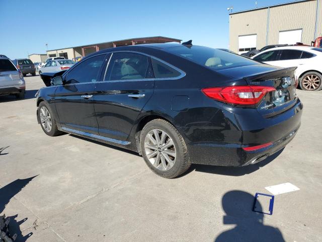 HYUNDAI SONATA SPO 2016 black  gas 5NPE34AF2GH325463 photo #3