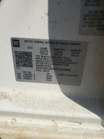 2023 CHEVROLET SILVERADO - 2GCUDGED5P1102886