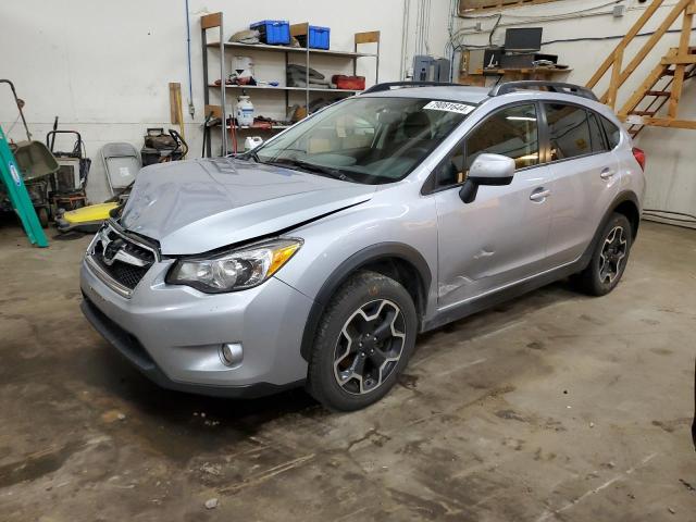 SUBARU XV CROSSTR 2014 silver  gas JF2GPACC7E8335224 photo #1