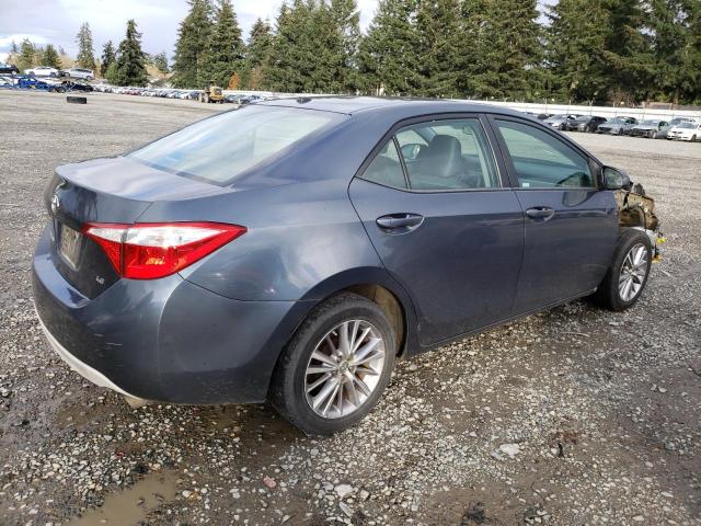 TOYOTA COROLLA L 2014 gray  gas 5YFBURHE5EP122514 photo #4